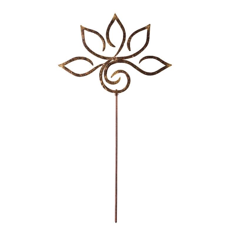 Zen Symbols Garden Stakes - Lotus